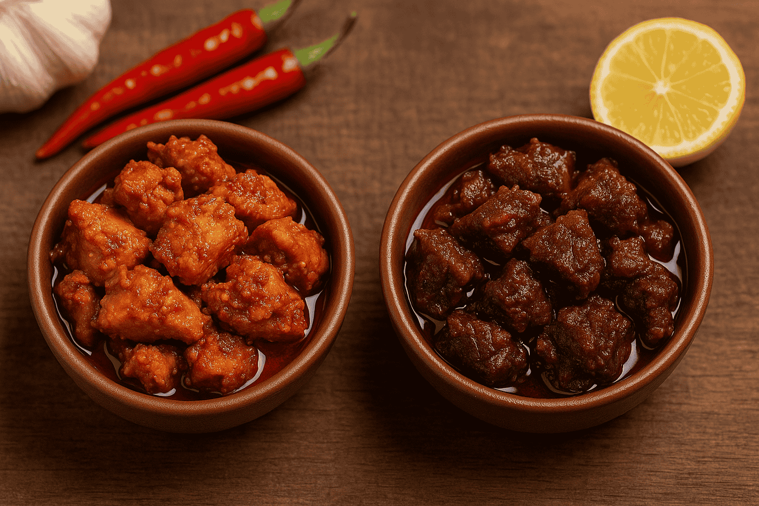 chicken pickle vs mutton pickle